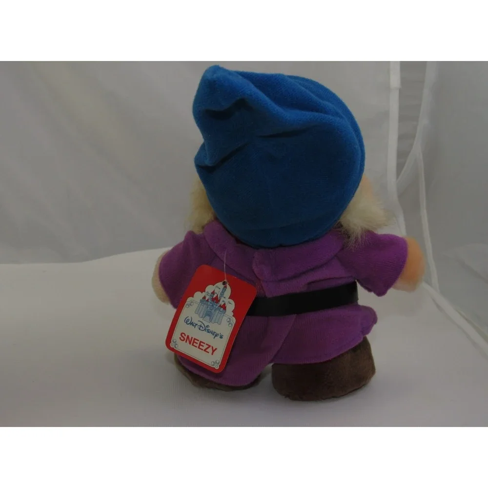 Vintage Disney Parks Snow White & Seven Dwarfs Plush Dolls - Doc &‎ Sneezy